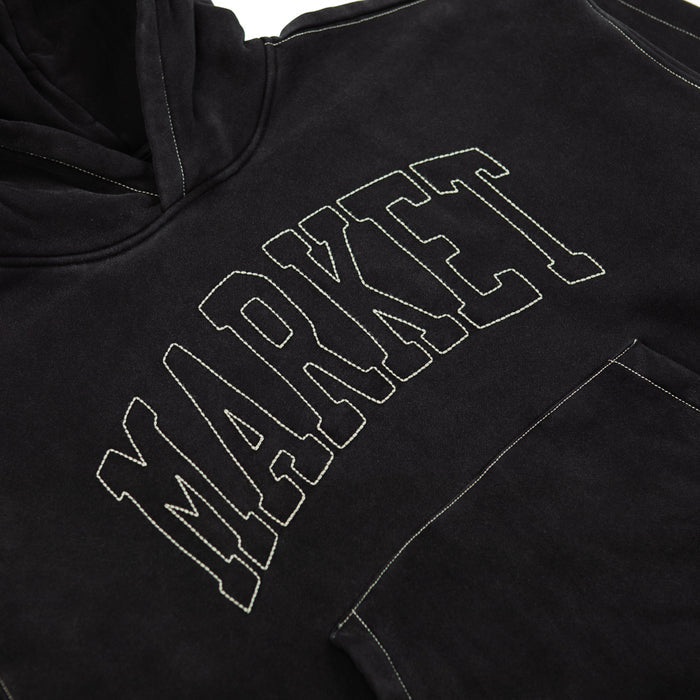 Big Stitch Hoodie (Black)