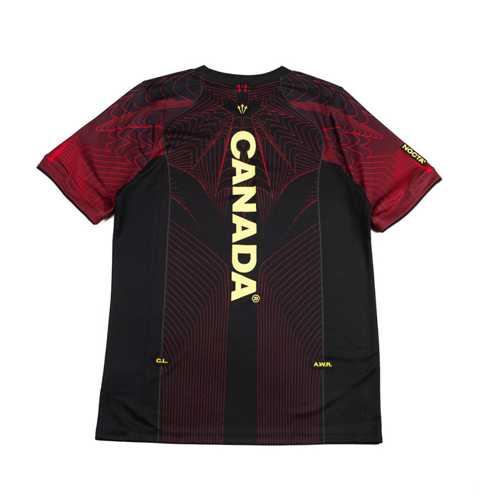 Canada x NOCTA Men's Short-Sleeve Jersey (Black/University Red)