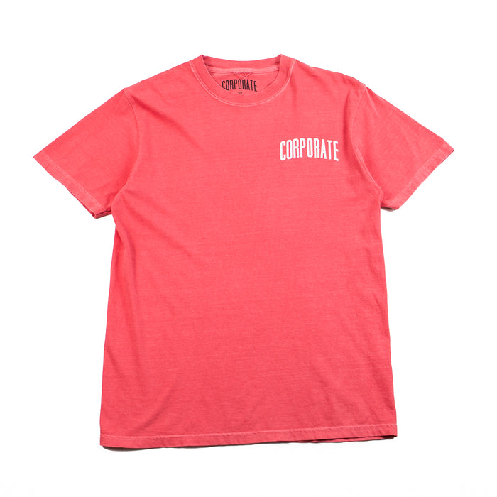 Corporate Standard Tee (Watermelon/White)