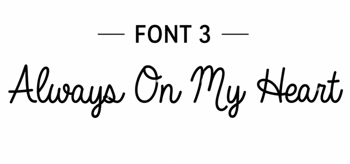 Default / 3 - Always On My Heart