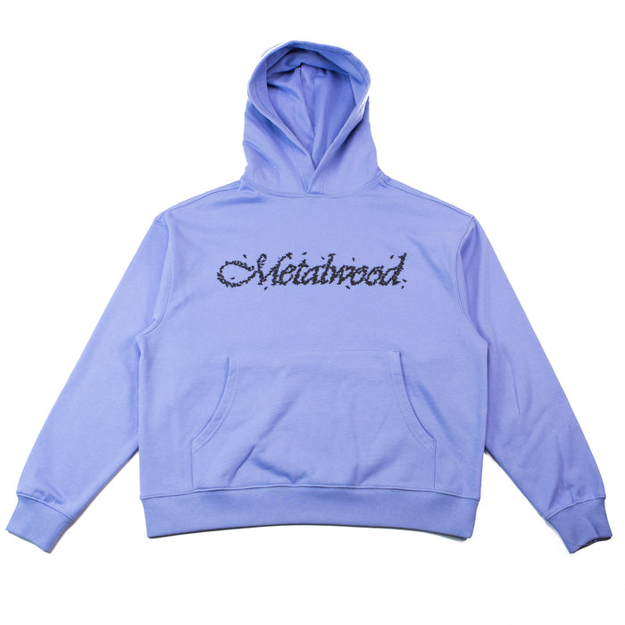 Flies Hooded Sweatshirt (Lavender)