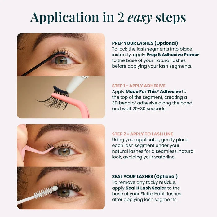 flutterhabit Made For This Lash Glue