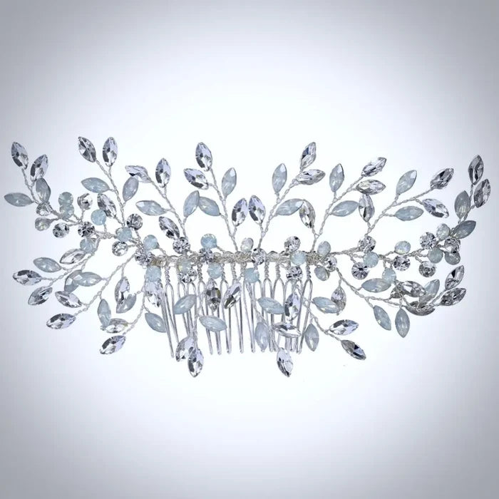 Wedding Hair Accessories - Opal Bridal Hair Comb