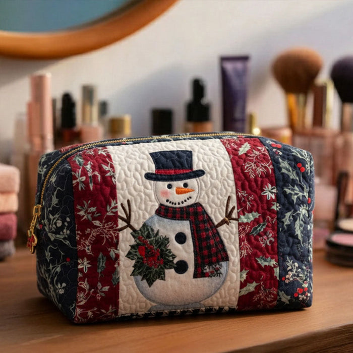 Pudret makeup taske "Frosty Cheer"