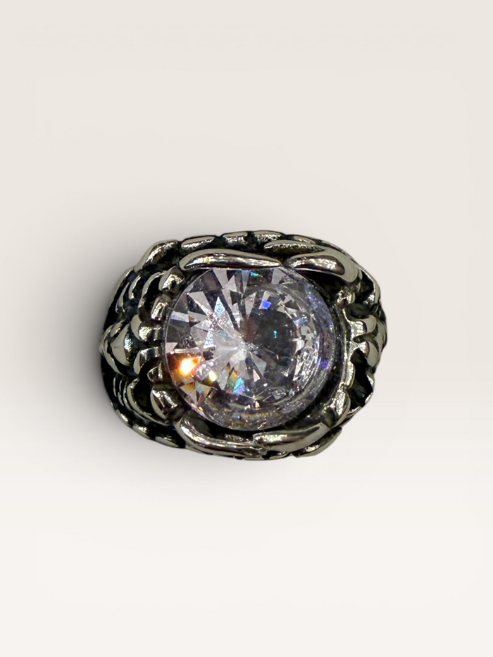 Scorpion Stone Biker Ring