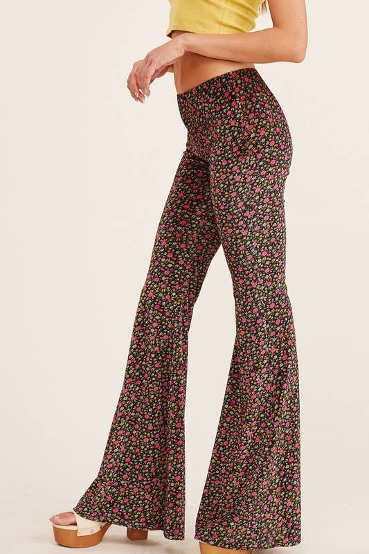 Stevie Velvet Bell Bottom Pants