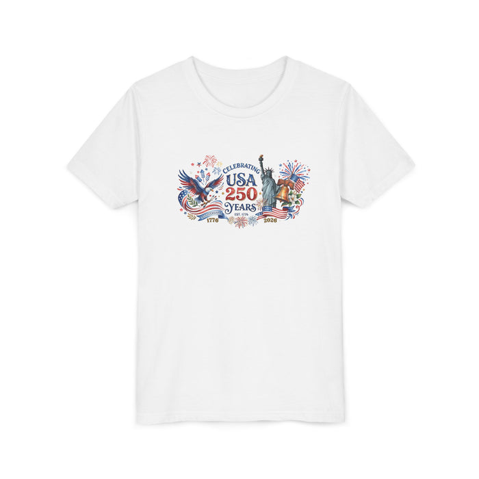 USA 250 Tee - Youth | Personalizable