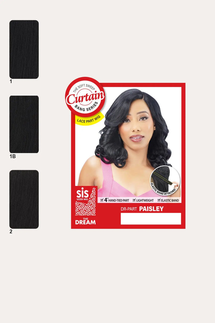 ZURY SIS 4" LACE PART WIG - PAISLEY - BSW BEAUTY CANADA