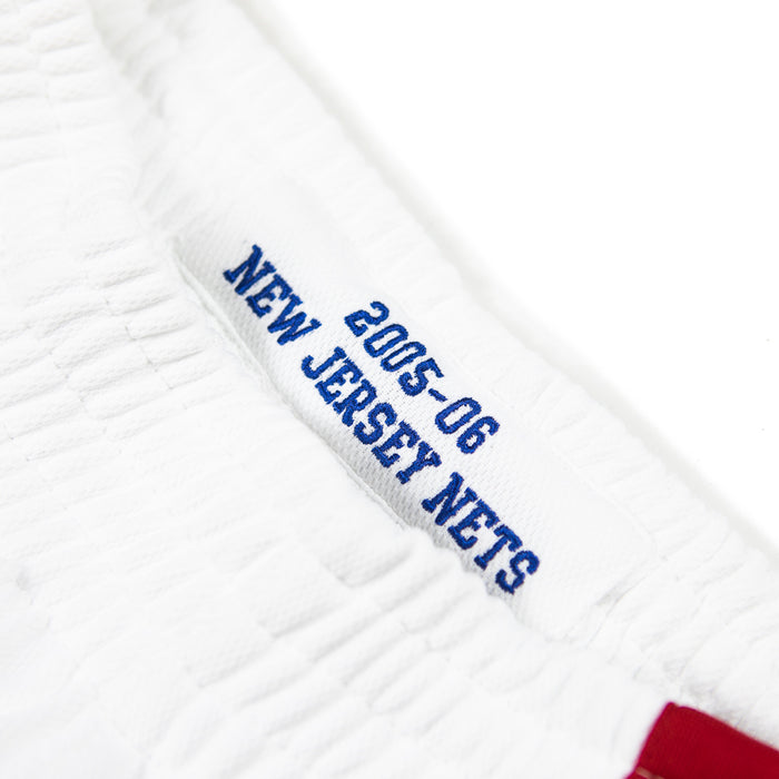 05-06 New Jersey Nets Alternate Authentic Short (White)