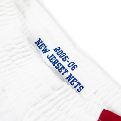 05-06 New Jersey Nets Alternate Authentic Short (White)