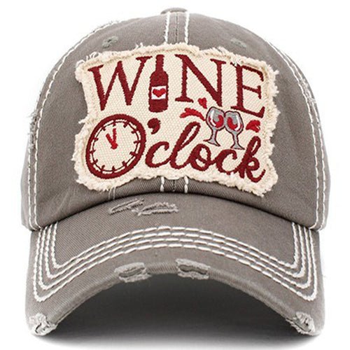 1408 - Wine O'Clock Hat - Mos