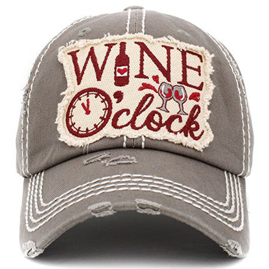 1408 - Wine O'Clock Hat - Mos