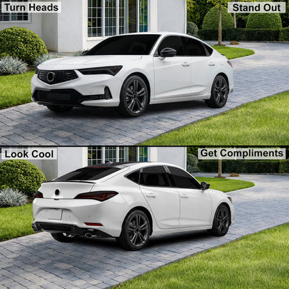 Acura Integra 2023–2026 Dark Smoke Headlight & Taillight Tint Kit – Precut Vinyl Lens Overlays