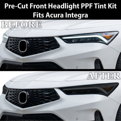 Acura Integra 2023–2026 Dark Smoke Headlight & Taillight Tint Kit – Precut Vinyl Lens Overlays