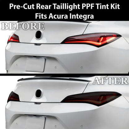 Acura Integra 2023–2026 Dark Smoke Headlight & Taillight Tint Kit – Precut Vinyl Lens Overlays