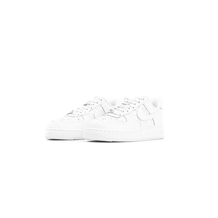 Air Force 1 '07 Edge (White/White-Metallic Silver)
