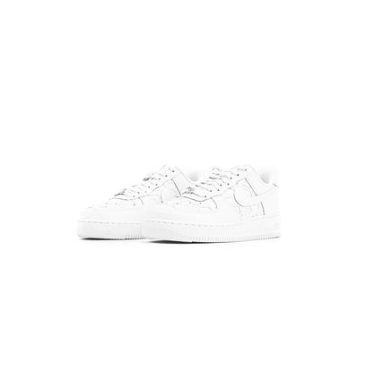 Air Force 1 '07 Edge (White/White-Metallic Silver)