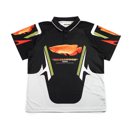 Arowana Sport Polo (Black)