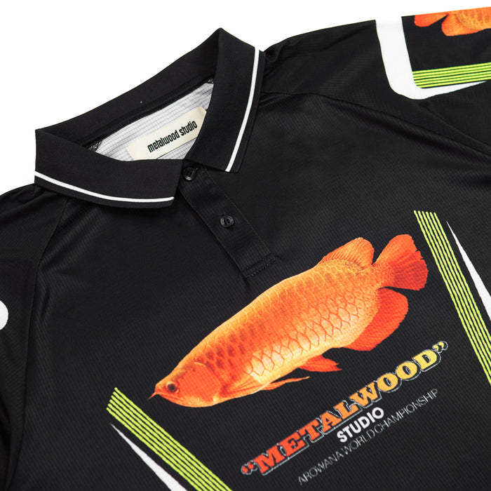 Arowana Sport Polo (Black)