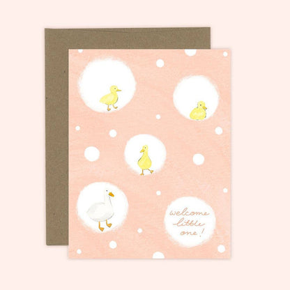 Baby Ducklings - Welcome Little One Greeting Card | New  Mom Baby Card - Magnolia Lane co. Home + Garden + Gift
