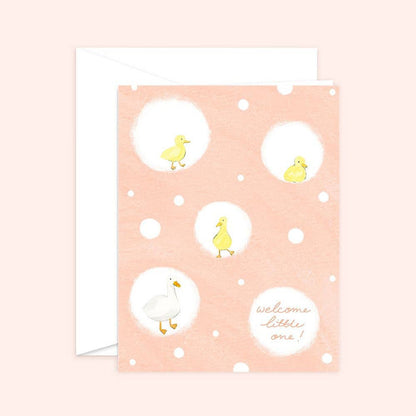 Baby Ducklings - Welcome Little One Greeting Card | New  Mom Baby Card - Magnolia Lane co. Home + Garden + Gift