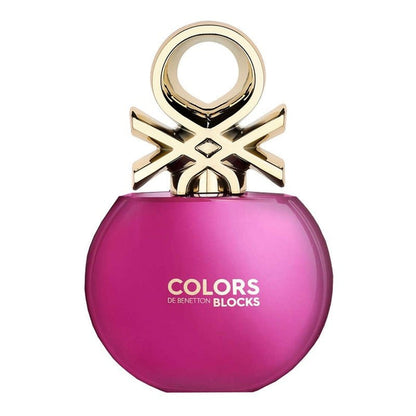 Bentton Colors Blocks Pink Eau De Toilette Spray For Women 2.7 oz (80mL) - ShanShar Beauty : The world of beauty.