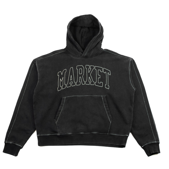 Big Stitch Hoodie (Black)