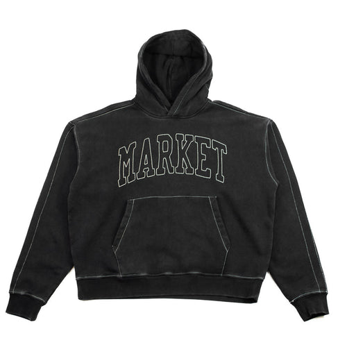 Big Stitch Hoodie (Black)