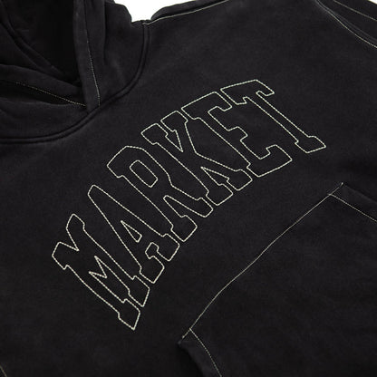 Big Stitch Hoodie (Black)