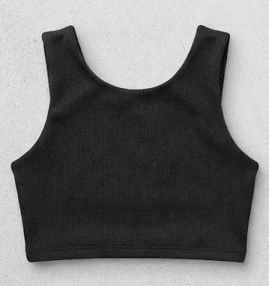 Black Bow Girls Dance Top
