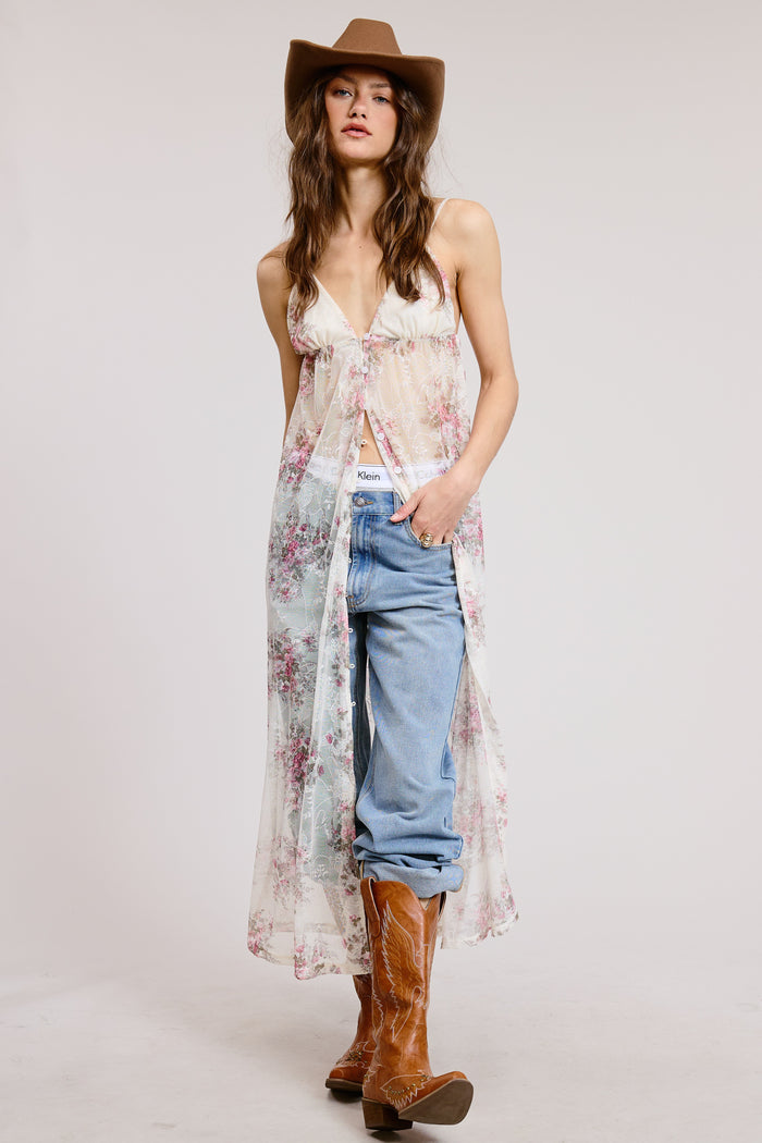 Busy Doin Nothin Maxi Vest
