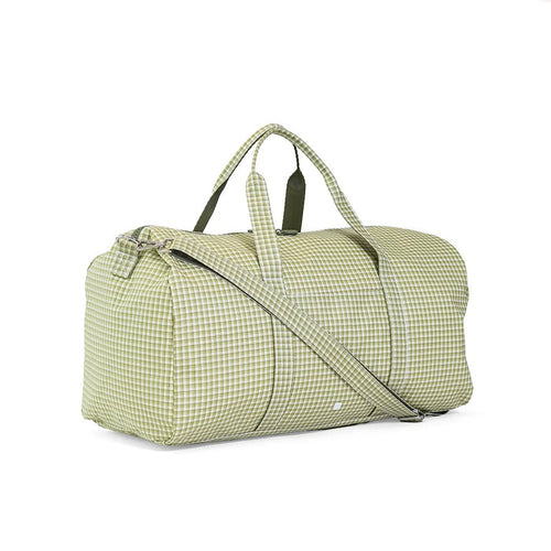 Coated Canvas Weekender Duffel Bag