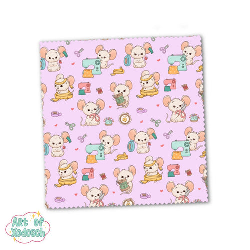 crafty mice - microfiber cloth
