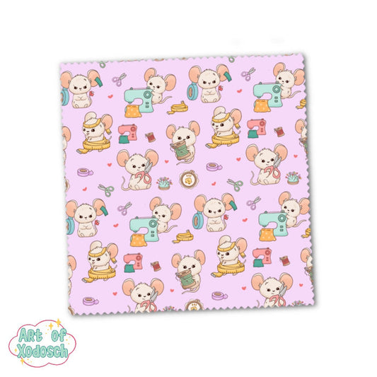 crafty mice - microfiber cloth