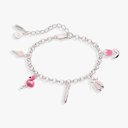 Crayola Fan Favorites Tickle Me Pink Charm Bracelet