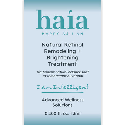 DISCONTINUED - I am Intelligent | Natural Retinol Remolding + Brightening Treatment | haia