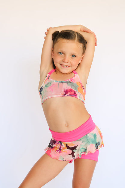 Floral Girls Dance Set