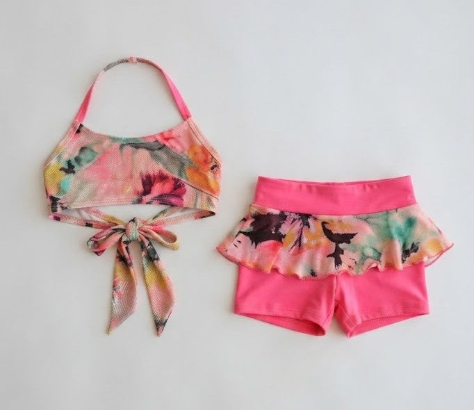Floral Girls Dance Set