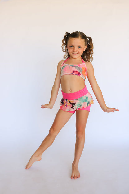 Floral Girls Dance Set