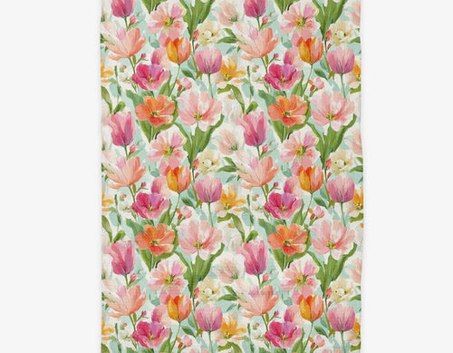 Flower Bloom Spring Summer Towel