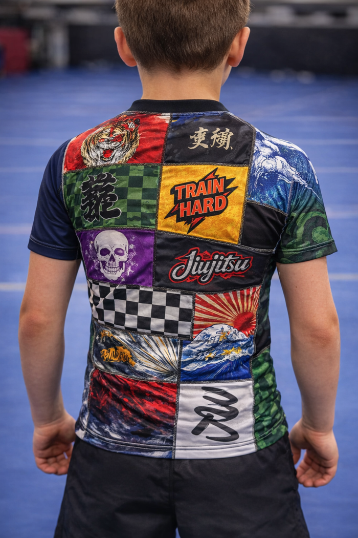 Fully Custom BJJ Rashguard - Kids