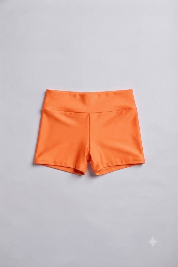High Waisted Girls Dance Shorts
