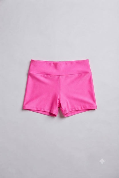 High Waisted Girls Dance Shorts