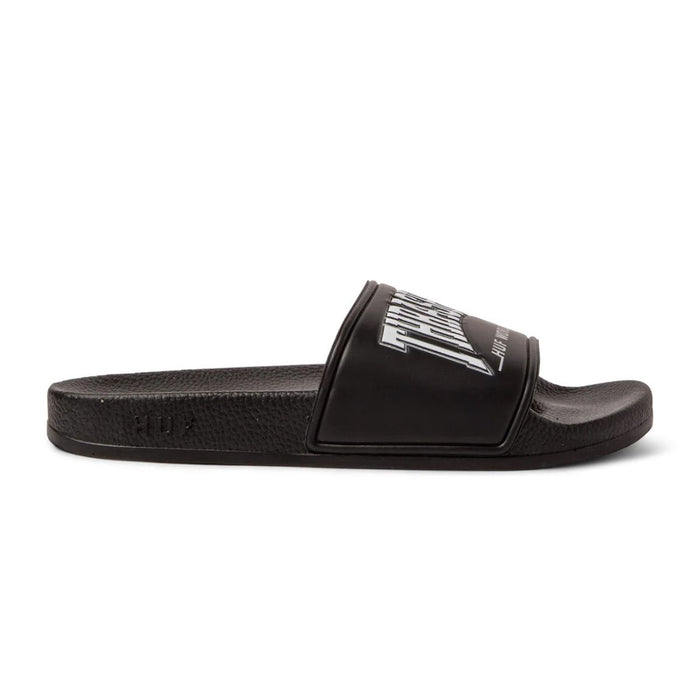 HUF X Thrasher Slides Black