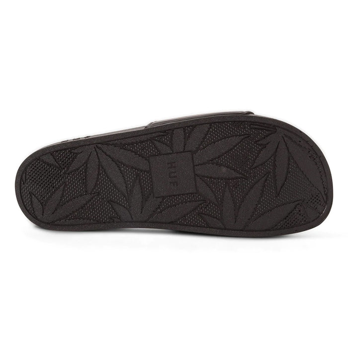 HUF X Thrasher Slides Black