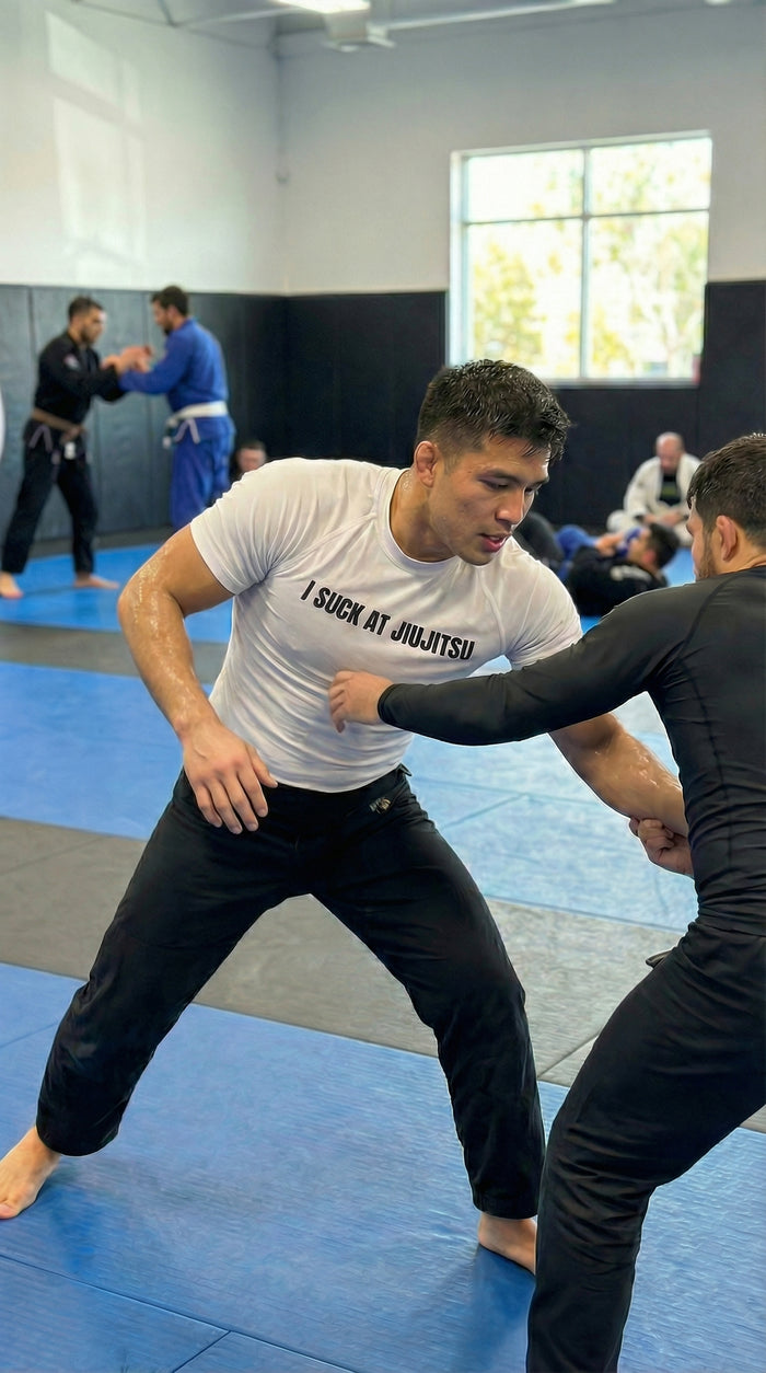 I Suck At JiuJitsu Rash Guard