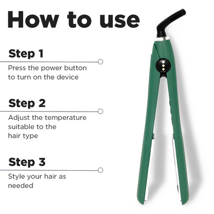 Ikonic Pro Titanium Crimp - Emerald