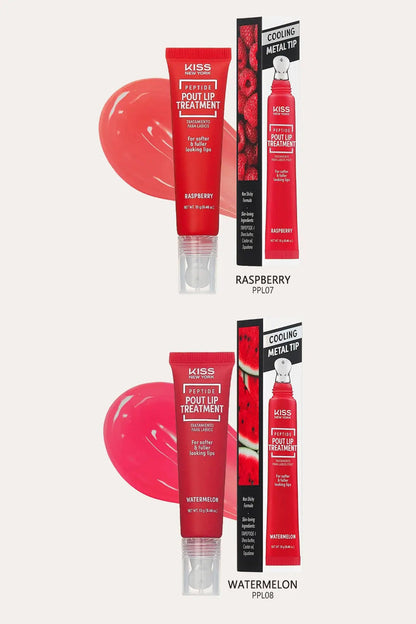 KISS NEW YORK PEPTIDE POUT LIP TREATMENT RED BEAUTY