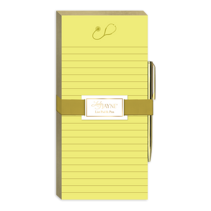 LADY JAYNE Magnetic Nurse Notepad w/Pen