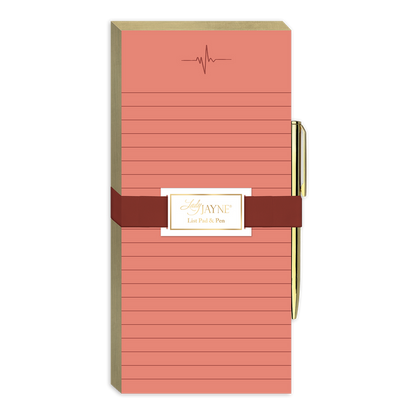 LADY JAYNE Magnetic Nurse Notepad w/Pen